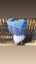 Load image into Gallery viewer, “ Rodeo Denim Fringe” jacket
