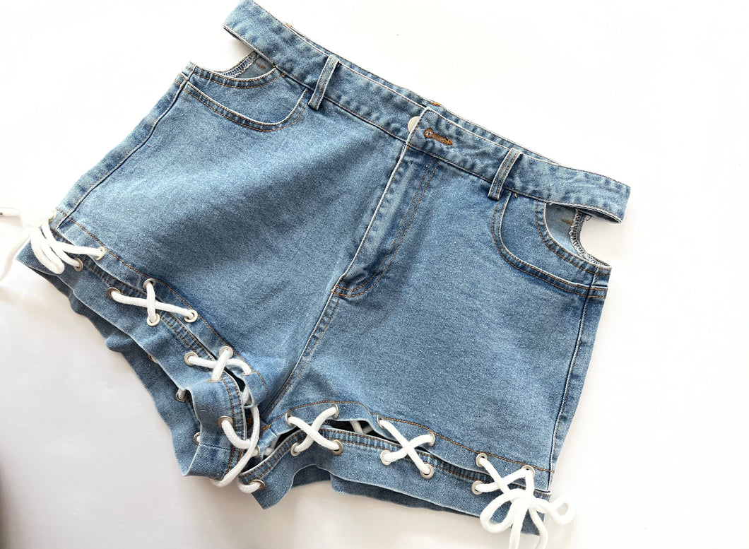 Cross the line | denim shorts