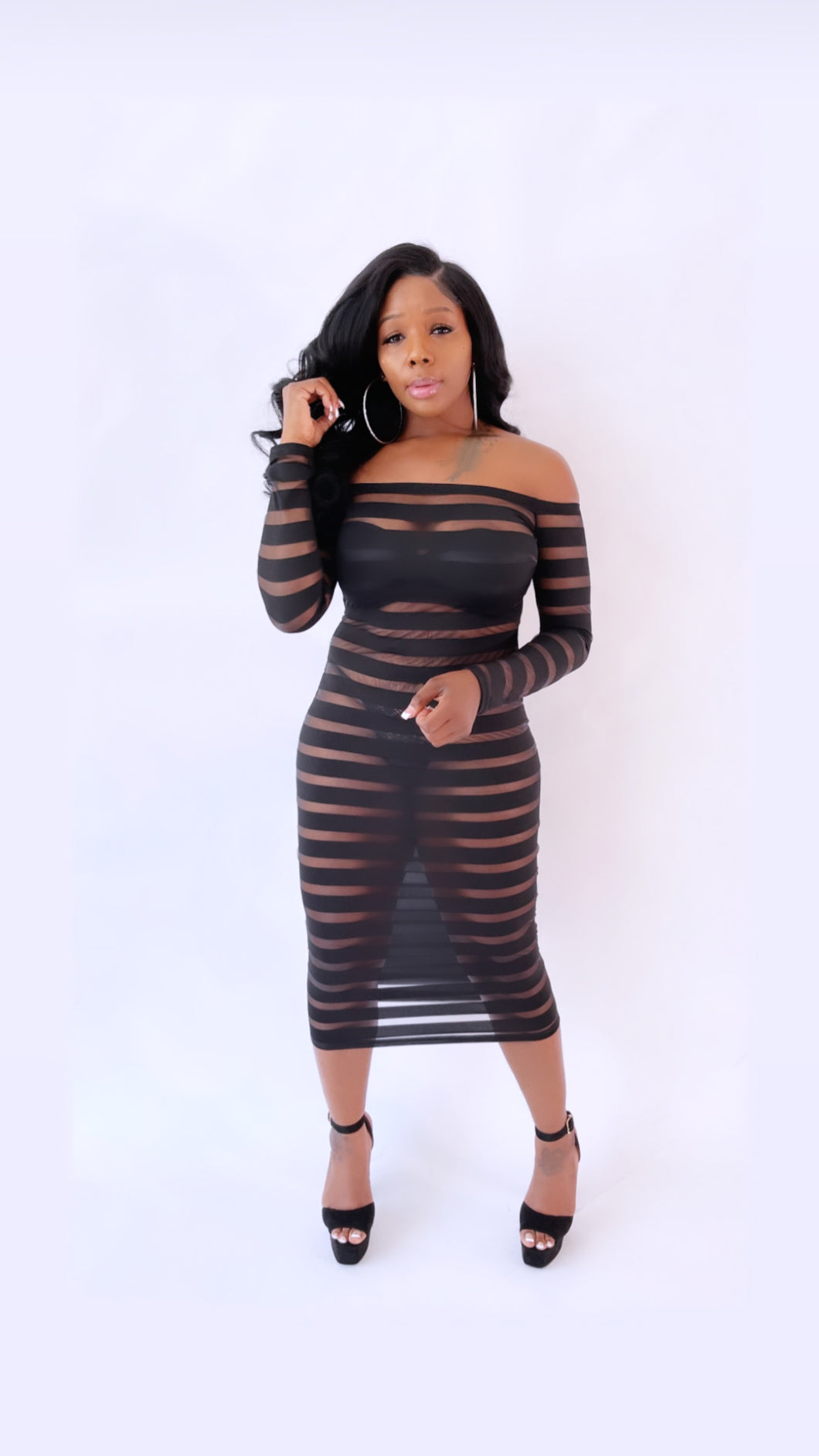 Get right | mesh dress