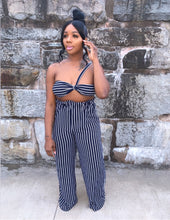 Load image into Gallery viewer, Broad walk | navy two piece set
